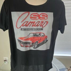 Chevrolet Camaro SS Graphic Tee - Black and Red